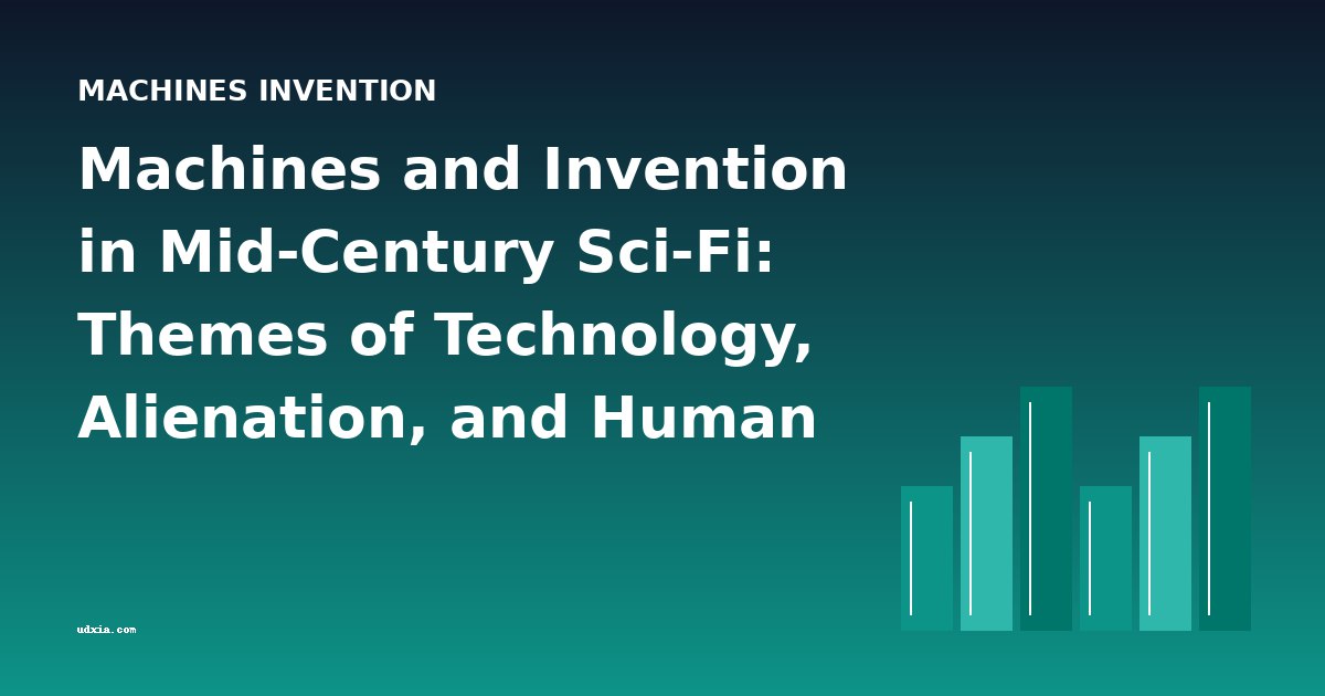 Machines and Invention in Mid-Century Sci-Fi: Themes of Technology, Alienation, and Human Cost